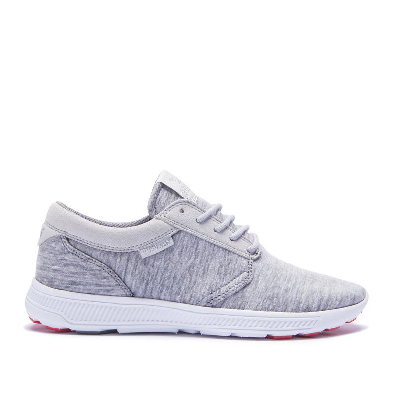 Zapatillas Bajas Supra Argentina Mujer - HAMMER RUN Gris Claro (ORIEM-6480)